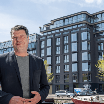 Architecten Jeroen Schilder en Charlotte Griffioen van MVSA Architects