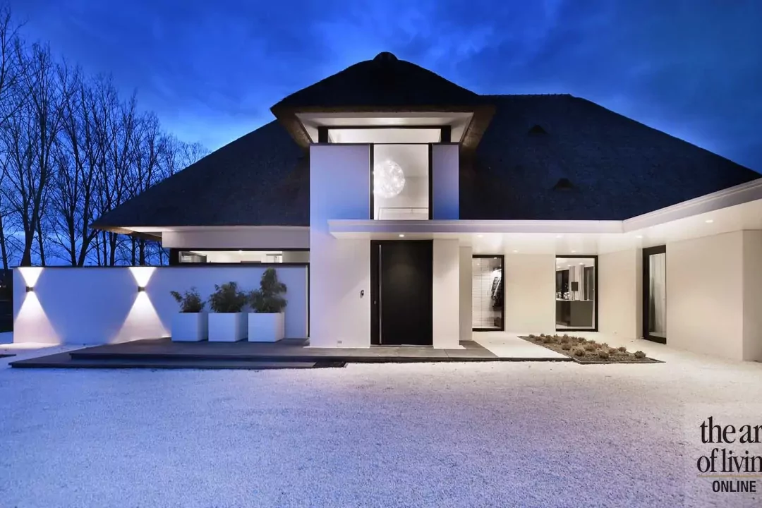 Strakke villa met liefde voor wit
